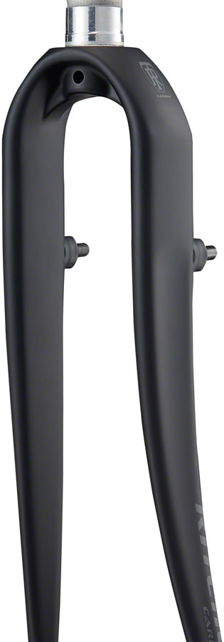 Ritchey Comp Carbon CX Fork - 700c QR 1-1/8" Aluminum Steerer Canti Brakes UD Matte BLK