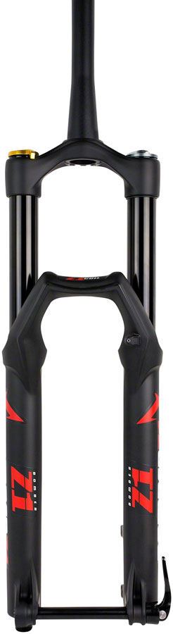 Marzocchi Bomber Z1 Coil Suspension Fork - 27.5" 180 mm 15 x 110 mm 44 mm Offset Matte BLK GRIP Sweep Adjust