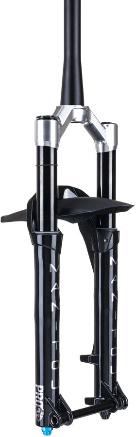 Manitou JUnit 34 Pro Suspension Fork - 26" 140 mm 15 x 110 mm 41 mm Offset Gloss BLK