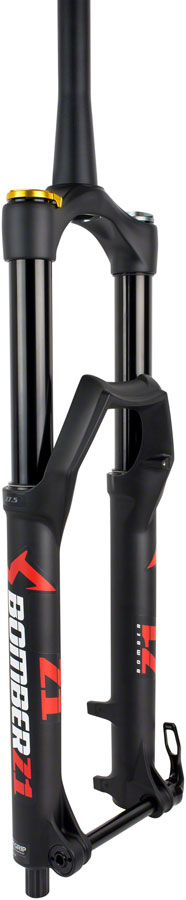 Marzocchi Bomber Z1 Suspension Fork - 27.5" 170 mm 15 x110 mm 44 mm Offset Matte BLK GRIP Sweep Adjust