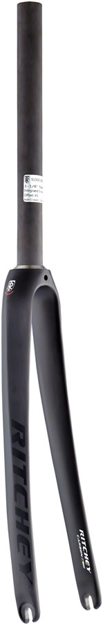 Ritchey WCS Carbon Road Fork - 1-1/8" 46mm Rake 2020 Model Matte Carbon