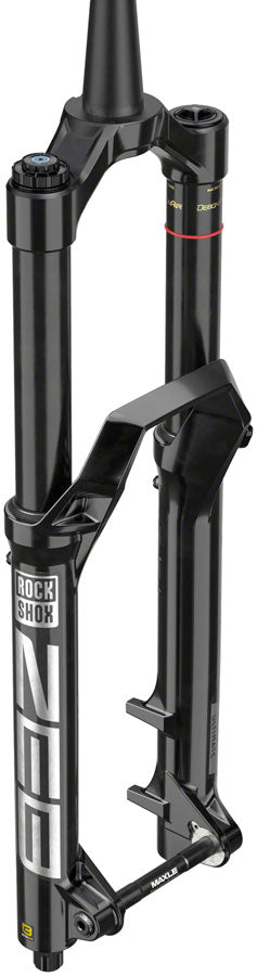 RockShox ZEB Ultimate Charger 3 RC2 Suspension Fork - 27.5" 170 mm 15 x 110 mm 44 mm Offset Gloss BLK A2