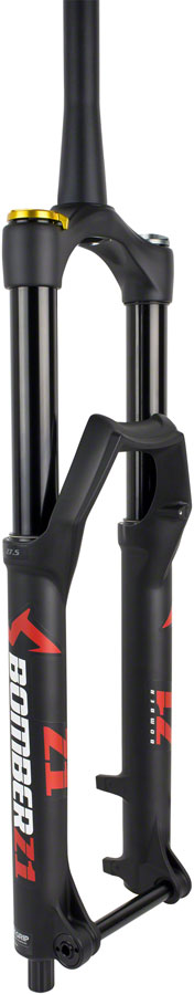 Marzocchi Bomber Z1 Suspension Fork - 27.5" 180 mm 15 x 110 mm 44 mm Offset BLK GRIP Sweep Adjust Kabolt