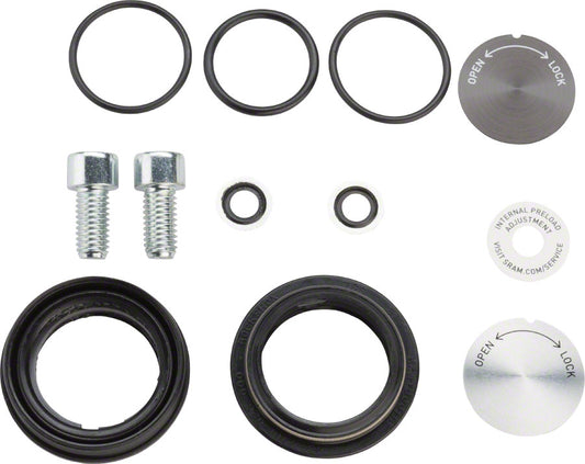 RockShox Fork Service Kit Basic: Paragon Silver Coil A1