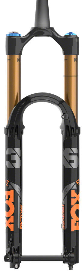 FOX 36 E-Optimized Factory Suspension Fork - 27.5" 160 mm 15QR x 110 mm 44 mm Offset Shiny BLK Grip 2