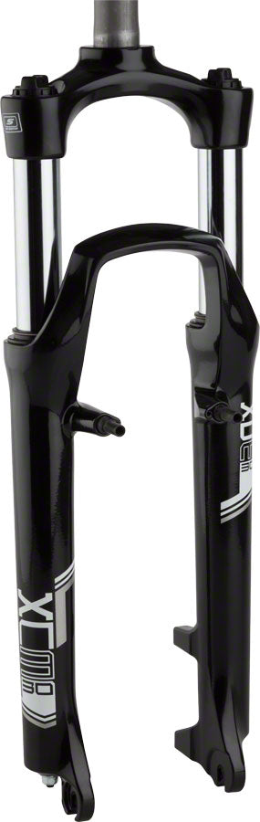 SR Suntour XCM Suspension Fork - 26" 1-1/8" Threaded Steerer 100mm Rim Disc BLK