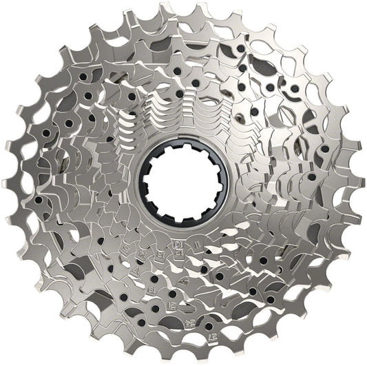 SRAM Rival AXS XG-1250 Cassette - 12-Speed 10-30t Silver For XDR Driver Body D1