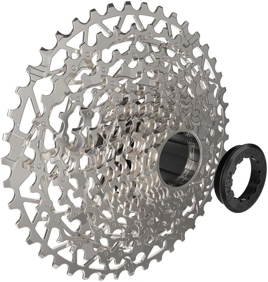 SRAM XPLR PG-1231 Cassette - 12-Speed 11-44t Silver D1