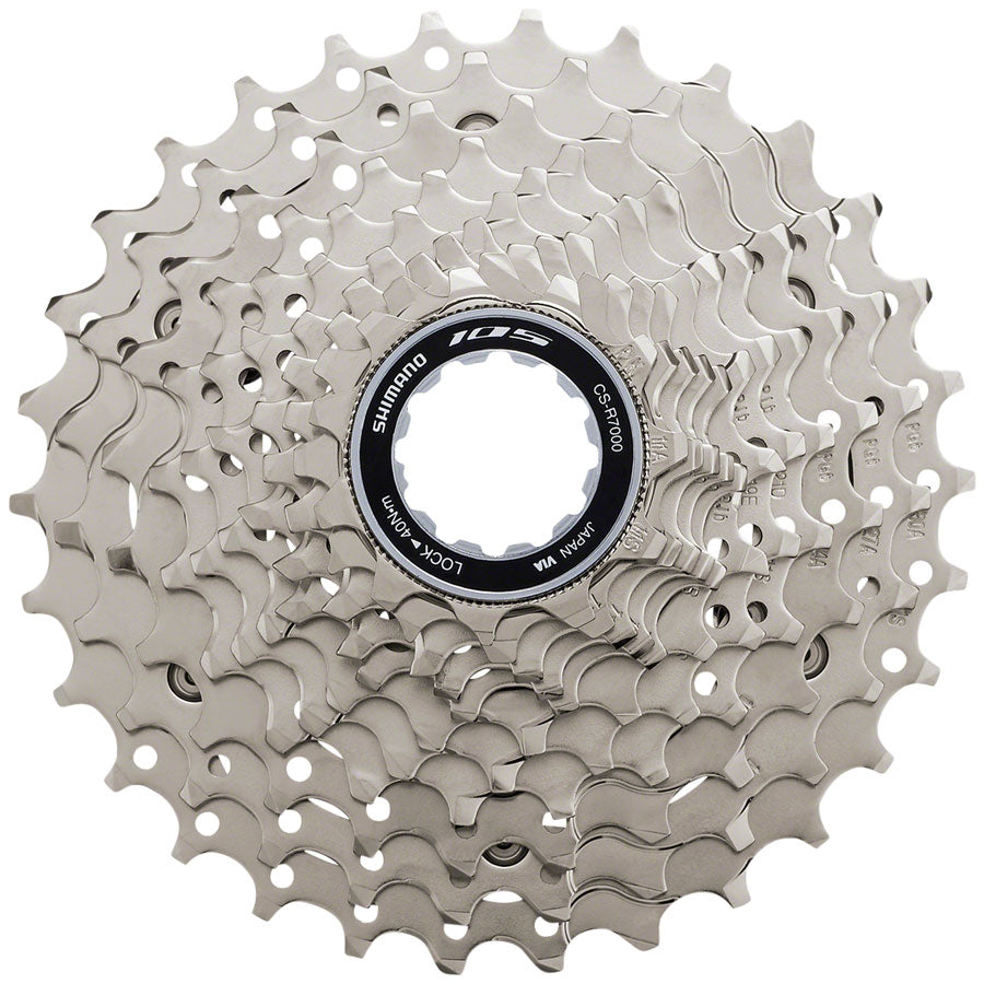 Shimano 105 CS-HG700-11 Cassette - 11 Speed 11-34t Silver