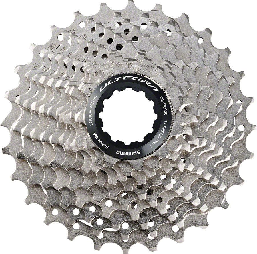 Shimano Ultegra CS-R8000 Cassette - 11 Speed 11-30t Silver