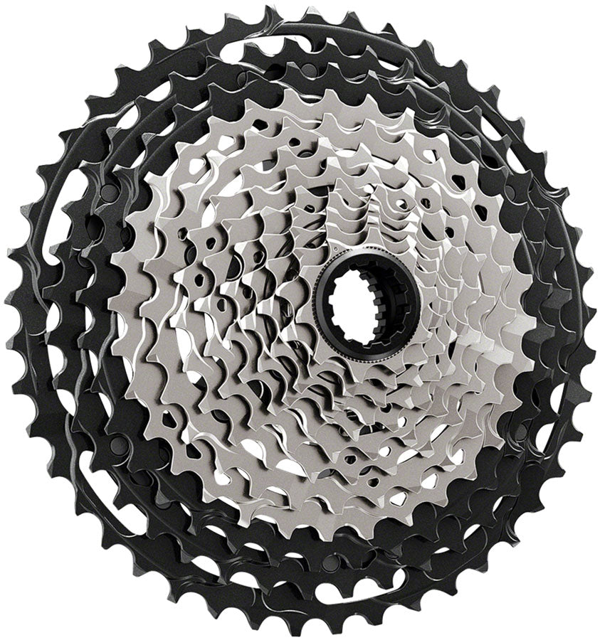 Shimano CS-M9101-12 Cassette - 12-Speed 10-45t Black/Gray Micro Spline