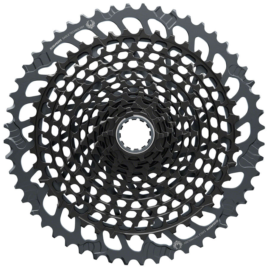 SRAM X01 Eagle XG-1295 Cassette - 12-Speed 10-52t Black For XD Driver Body