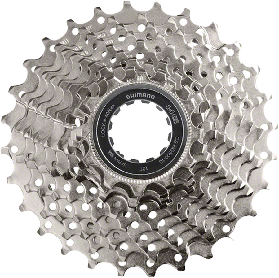 Shimano CS-HG500 Cassette - 10-Speed 11-32t Silver