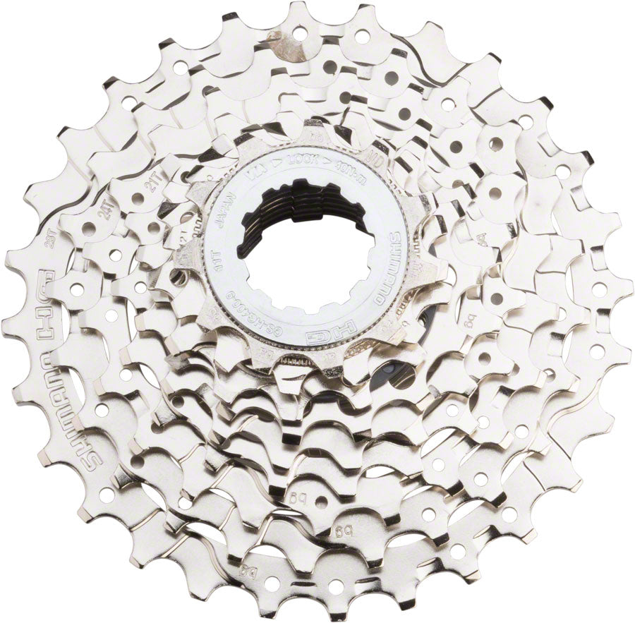 Shimano Alivio CS-HG400 Cassette - 9 Speed 11-25t Silver Nickel Plated