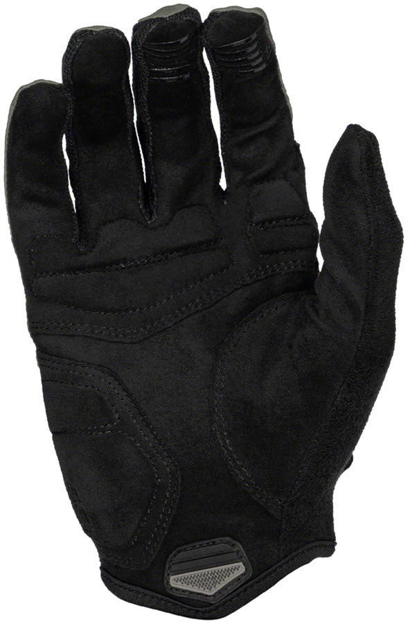 Lizard Skins Monitor Traverse Gloves - Titanium Gray Full Finger Medium