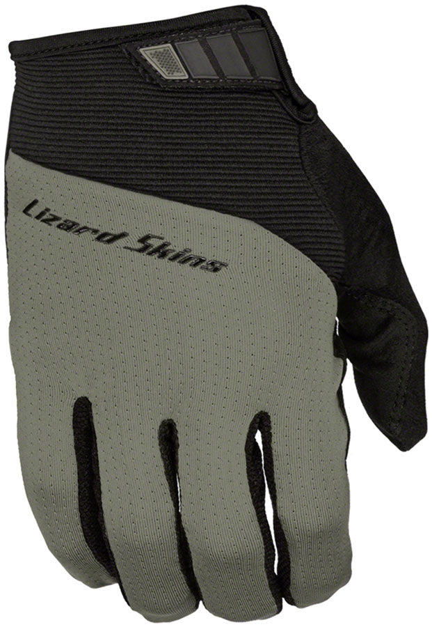 Lizard Skins Monitor Traverse Gloves - Titanium Gray Full Finger Medium