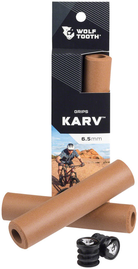 Wolf Tooth Karv Grips - Brown