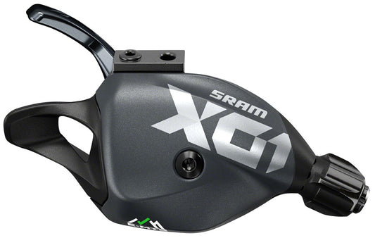 SRAM X01 Eagle Trigger Shifter - Single Click Rear 12-Speed Discrete Clamp Lunar