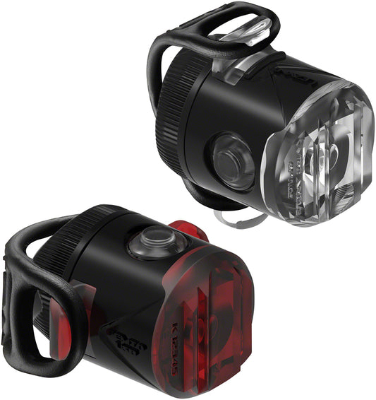 Lezyne Femto USB Drive Headlight/Taillight Set - Black