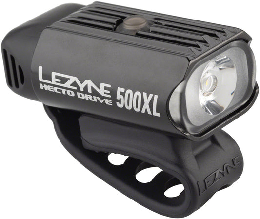 Lezyne Hecto Drive 500XL Headlight: Gloss Black