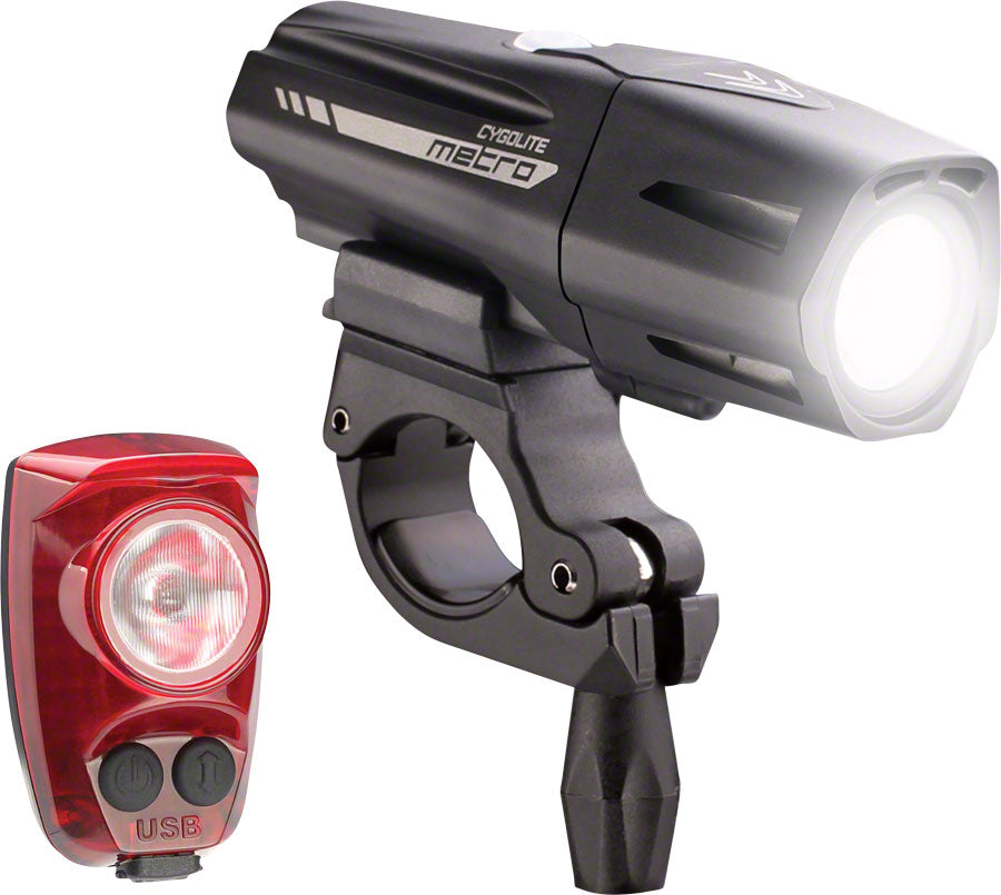 Cygolite Metro Plus 800/HotShot Pro 150 Headlight/Taillight Set