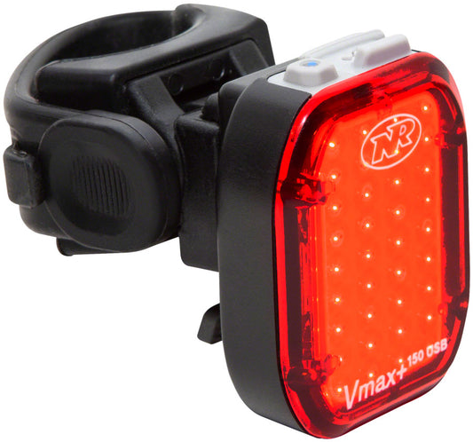 NiteRider Vmax+ 150 Taillight - 150 Lumens Seatpost Clothing Clip Mount BLK