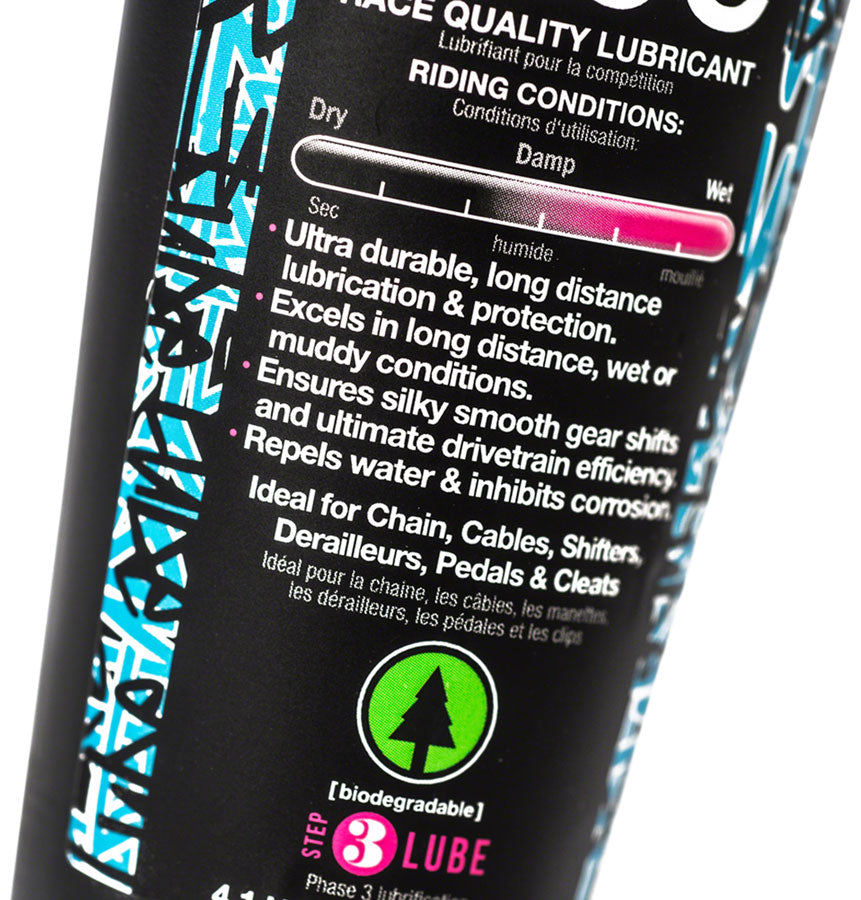 Muc-Off Bio Wet Bike Chain Lube - 120ml Drip