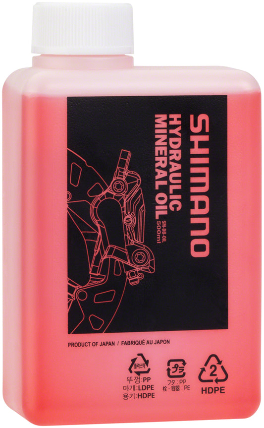 Shimano Mineral Oil Disc Brake Fluid - 500ml