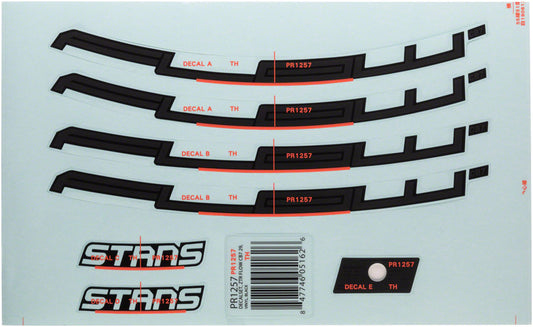 Stans Flow CB7 Rim Decal - 29" Black Set