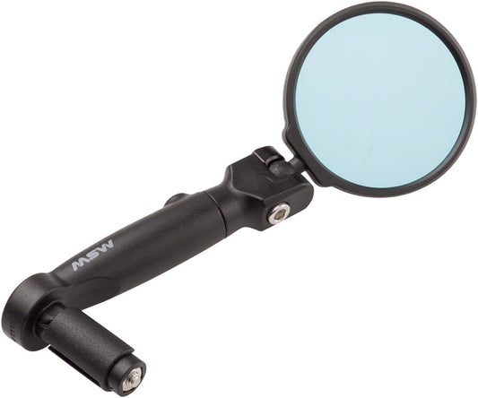 MSW Handlebar Mirror - Flat and Drop Bar Anti-Glare Blue Lens