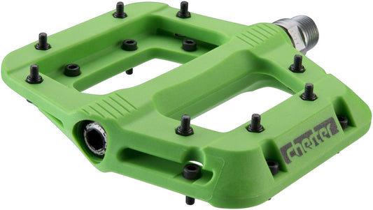 RaceFace Chester Pedals - Platform Composite 9/16" Green