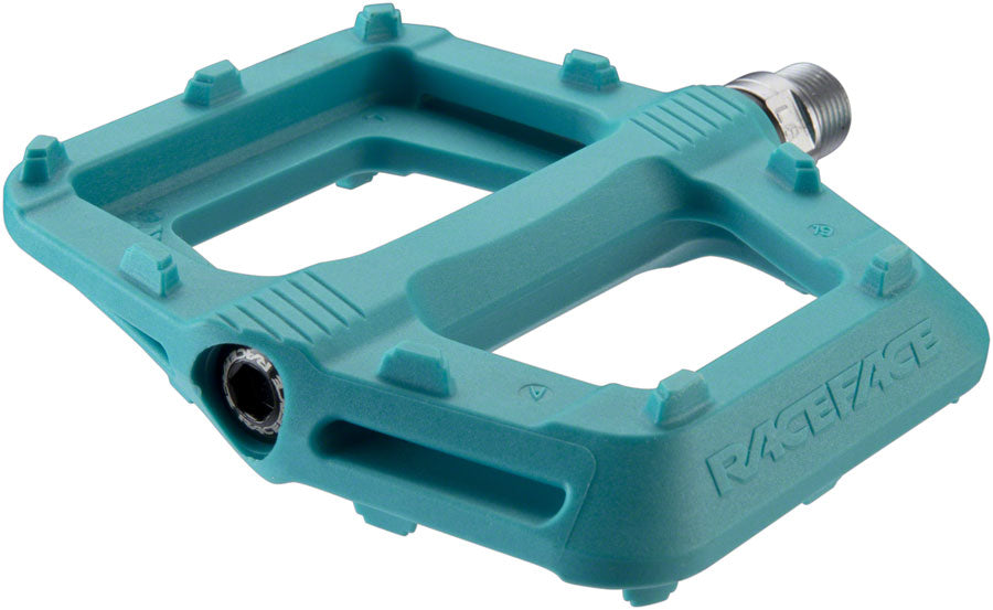 RaceFace Ride Pedals - Platform Composite 9/16" Turquoise