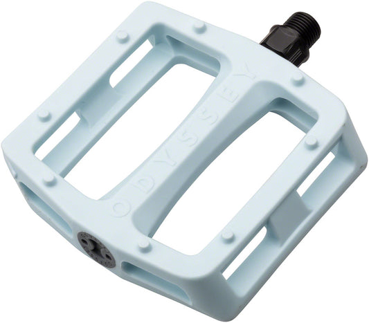 Odyssey Grandstand V2 PC Pedals - Platform Composite/Plastic 9/16" Sky Blue