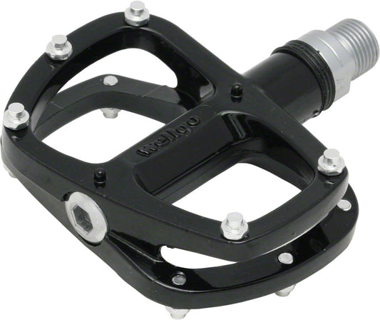 Wellgo R146 Pedals - Platform Aluminum 9/16" Black