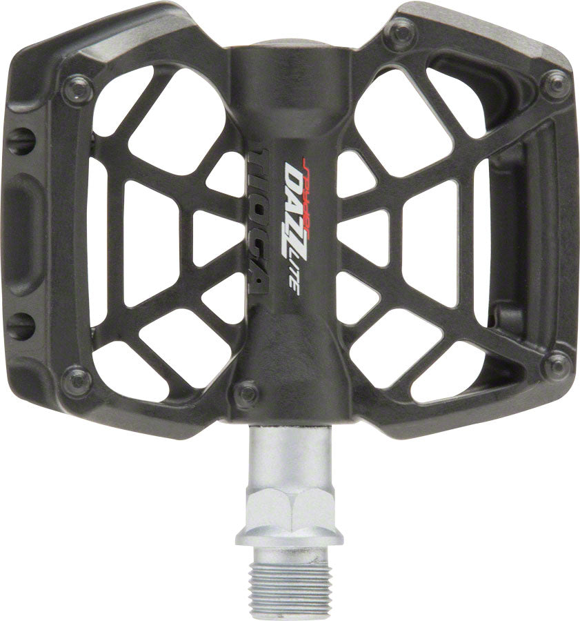 Tioga DAZZ Lite Pedals - Platform Plastic 9/16" Black