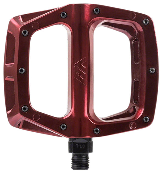 DMR V8 Pedals - Platform Aluminum 9/16" Electric Red