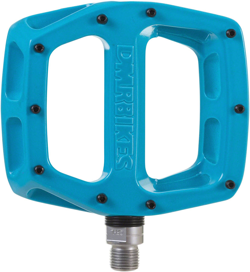 DMR V12 Pedals - Platform Aluminum  9/16" Blue