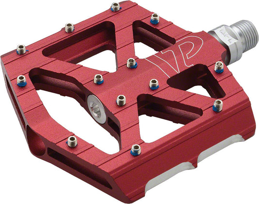 VP Components All Purpose Pedals - Platform Aluminum 9/16" Red