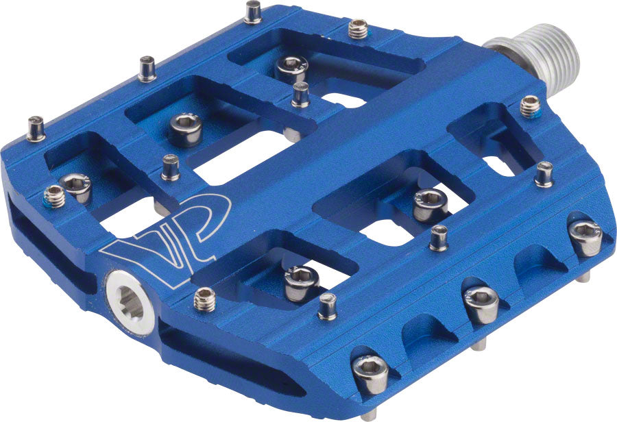 VP Components Vice Trail Pedals - Platform Aluminum 9/16" Blue