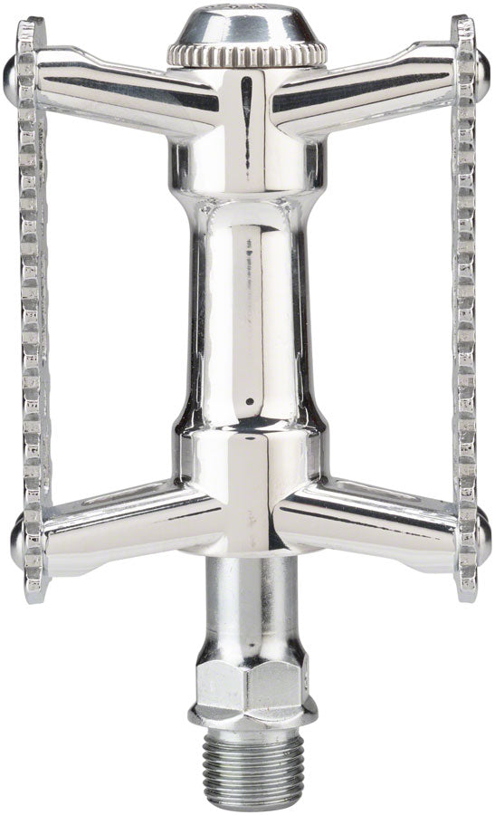 MKS Sylvan Stream Next Pedals - Platform Aluminum 9/16" Silver