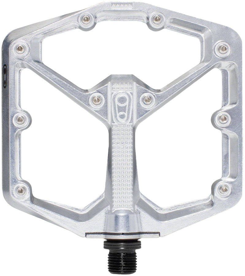 Crankbrothers Stamp 7 Pedals - Platform Aluminum 9/16" High Polish Silver Large