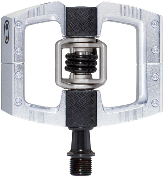 Crankbrothers Mallet DH Pedals - Dual Sided Clipless Platform Aluminum 9/16" High Polish Silver