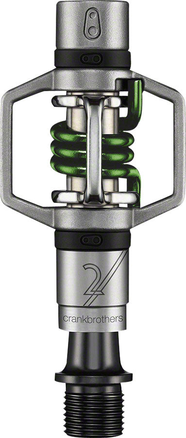 Crankbrothers Egg Beater 2 Pedals - Dual Sided Clipless 9/16" Green