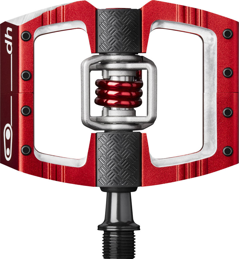 Crankbrothers Mallet DH Pedals - Dual Sided Clipless Platform Aluminum 9/16" Red