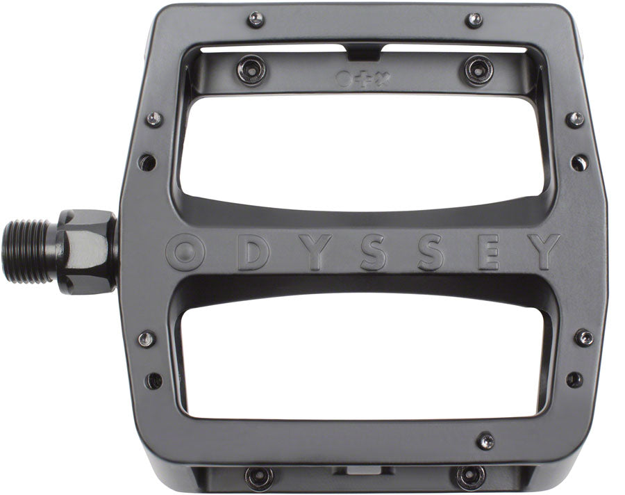 Odyssey Grandstand V2 Pedals - Platform Aluminum 9/16" Black