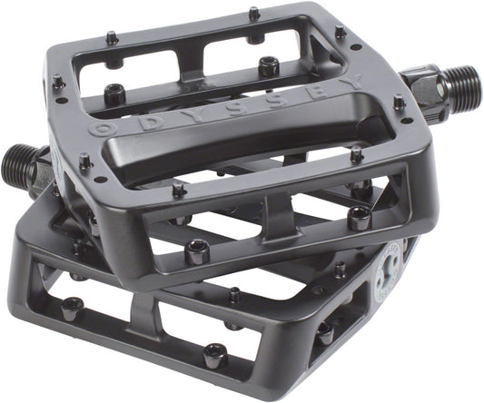 Odyssey Grandstand V2 Pedals - Platform Aluminum 9/16" Black