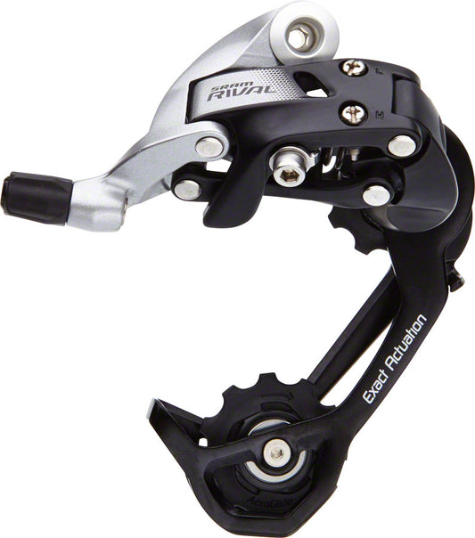 SRAM Rival 22 WiFli Rear Derailleur - 11 Speed Medium Cage Black/Silver