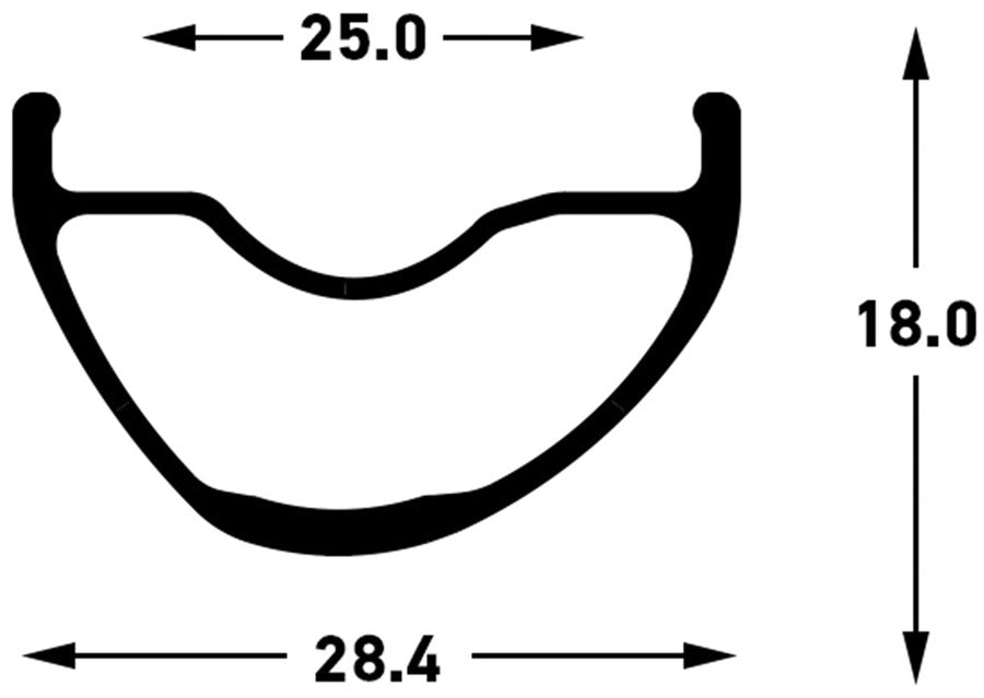 Stans Crest MK4 Rim - 29 Disc Black 32H