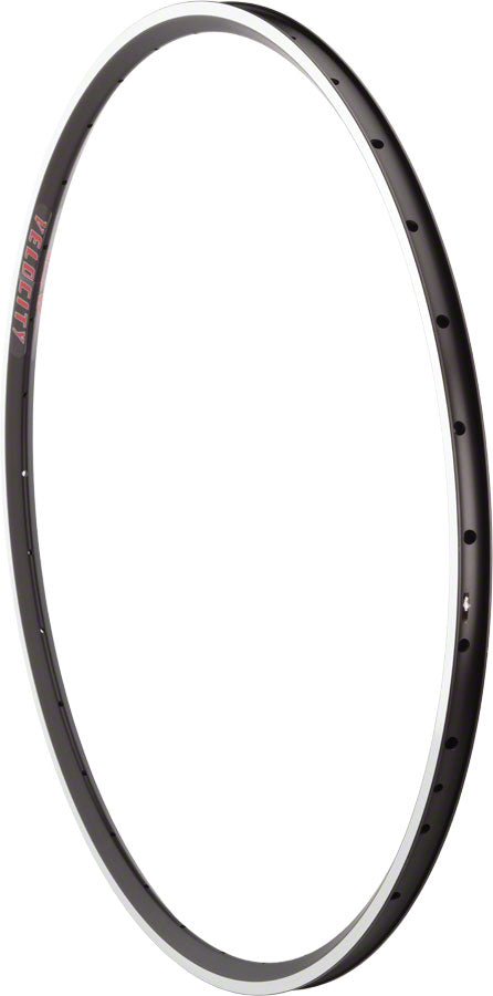 Velocity A23 Rim - 700 Rim Black/Silver 28H Clincher