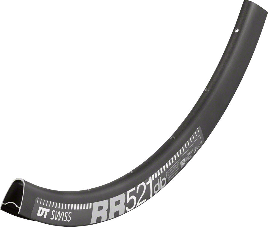 DT Swiss RR 521 Rim - 700 Disc Black 28H